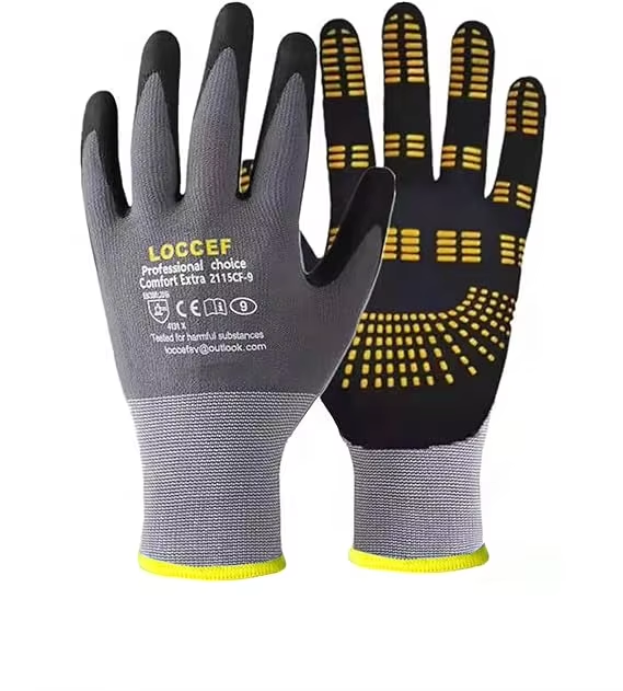 Durable Industrial Construction Safety Work Gloves