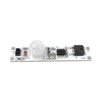 Feican DC12V 24V 10A nouveau capteur tactile PIR Module de capteur de mouvement petit contrôleur de carte PCB pour lumière d'armoire à LED certifié ROHS
