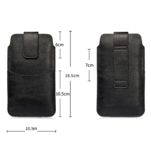 Support de ceinture de luxe en cuir PU souple pour <span class=keywords><strong>iPhone</strong></span> <span class=keywords><strong>14</strong></span> Pro <span class=keywords><strong>pochette</strong></span> de transport universelle pour téléphone portable avec fente pour carte modèle Plus - Product Image 6