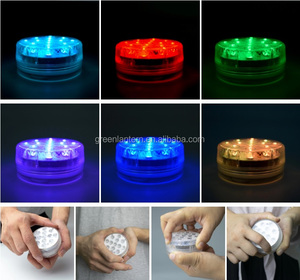 13LED with Sucker IR Remote Battery Operated RGB Underwater <strong>Light</strong> LED Submersible Waterproof <strong>Light</strong> <strong>for</strong> <strong>Vase</strong> Wedding Party - Product Image 6