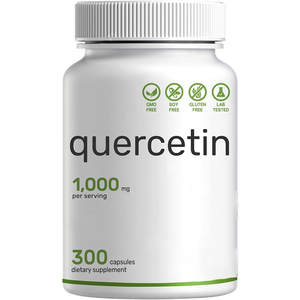 Capsules de Quercétine de Haute Qualité, Complément de Quercétine, Extrait de Thé <span class=keywords><strong>Vert</strong></span> et Vitamine C, Quercétine pour le Bien-être Quotidien - Product Image 1