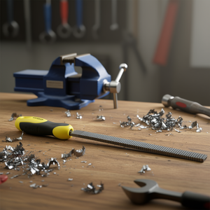 Raspador plano paralelo Stanley de 150 mm, herramienta para trabajar metales - Product Image 3