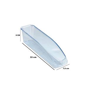 Juego de 3 piezas transparente para organizador de nevera - Product Image 6