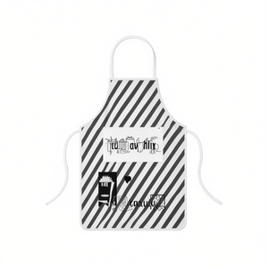 PVC Apron Striped Design Kitchen Cooking Wear For Adults And Kids - Product Image 2