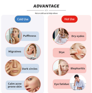 แผ่นเจลประคบเย็นแบบนุ่<span class=keywords><strong>ม</strong></span>นำกลับ<span class=keywords><strong>ม</strong></span>าใช้ให<span class=keywords><strong>ม</strong></span>่ได้ ชุดแผ่นประคบเย็นและผ้าปิดตา สำหรับบรรเทาอาการปวดจากบาดเจ็บที่ตา ปวดฟัน และอาการปวดต่างๆ - Product Image 4