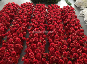 Tùy Chỉnh Nhân Tạo Hoa Trang Trí Đám Cưới Đường Hướng Dẫn Bảng Nhân Tạo Hoa Nền Đám Cưới Hoa Runner - Product Image 4