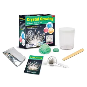 Deluxe cristal Kit de juguete para los niños/madre juguetes educativos/crecer cristales ciencia experimento escolar conjunto