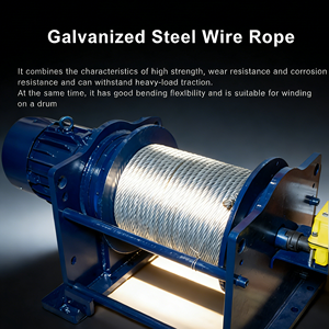 מנוף חשמלי פלנטרי בעל ביצועים גבוהים - כבל פלדה מגולוון, פלטת לחץ ומנוע עם בלם IP54 להרמה תעשייתית - Product Image 3