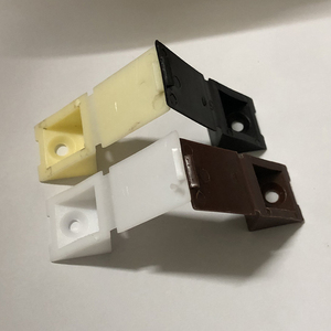 Support d'étagère d'angle droit 90 degrés de taille moyenne, accessoire de support d'étagère en plastique épaissi avec connecteurs intégrés - Product Image 3