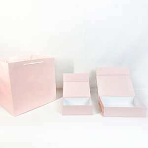 Sang Trọng Màu Hồng Hộp Quà Tặng Với Lá Vàng Side In Ấn Đóng Cửa Từ Tính Và Các Tông Chèn Cao Cấp Bao Bì Cho Mỹ Phẩm - Product Image 5