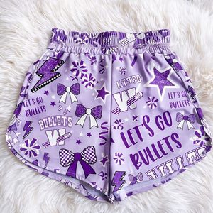 Shorts Deportivos Sublimados Personalizados de Cintura Alta para Niños y Adultos, Shorts Deportivos con Estampado Completo - Product Image 6