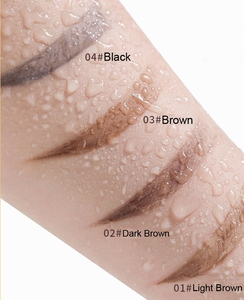 Lápiz de cejas a base de hierbas veganas automático resistente al agua, etiqueta privada OEM - Product Image 5