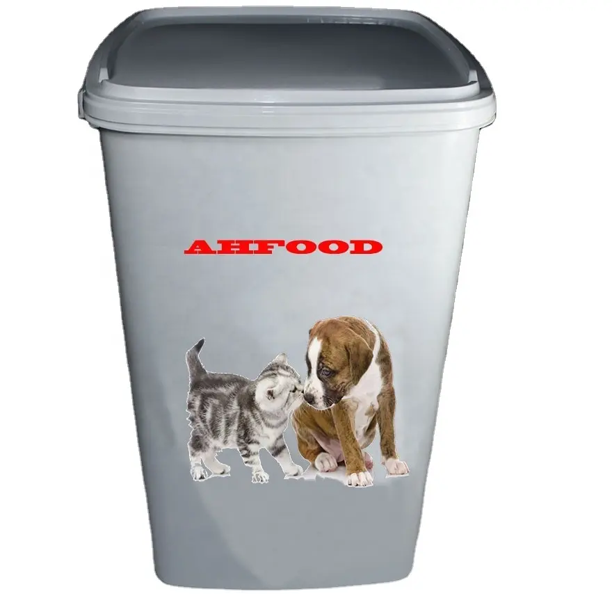 Goede lasbaarheid 12kg pet food container, 12kg petfood bin