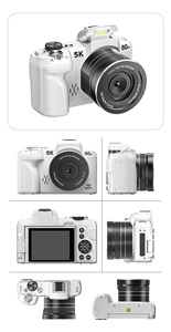 <span class=keywords><strong>Appareil</strong></span> <span class=keywords><strong>photo</strong></span> compact ultra-fin 5K 80MP avec écran HD 3.0 inclinable, autofocus, Wi-Fi, fonction time-lapse et éclairage LED pour la photographie - Product Image 2