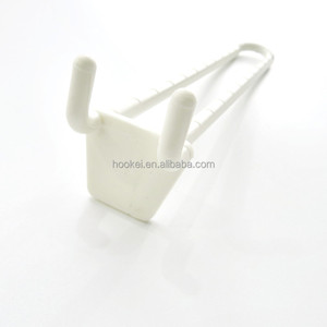Enkele Prong Plastic Kartonnen <span class=keywords><strong>Display</strong></span> Pegboard Haak - Product Image 2