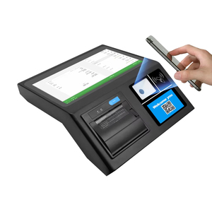 Caisse enregistreuse moderne avec écran tactile de 11,6 pouces, imprimante à découpe automatique, lecteur de cartes d'identité, NFC intégré, système POS Windows 11 Android - Product Image 1