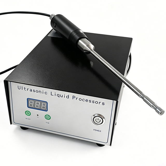 Laboratory 500W 28KHz 35KHz Ultrasonic Liquid Handler Sonicator Reactor Processor for Plant Extraction Emulsification