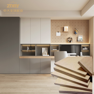 لوح خشب البلوط ثلاثي الأبعاد من ZD بسطح ملمس خشبي للديكور الداخلي، خشب رقائقي عالي الجودة للأثاث - Product Image 1