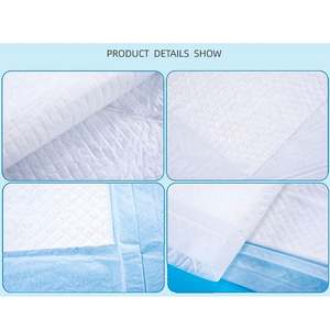 Livraison gratuite 2025 OEM ODM Personnaliser le logo Etiquette Produits pour personnes âgées Tapis de lit jetables pour soins infirmiers - Product Image 6