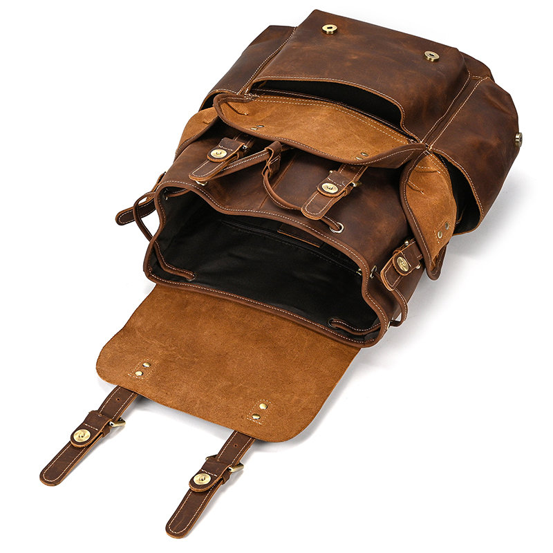 dropship leather backpack Ellington With its thoughtfully designed structure Leather Backpack Poaba Backpack Amazon