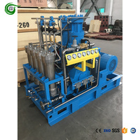 Compresor de Pistón COS CARBONYL SULFIDE Completamente Libre de Aceite, Bajos Costos de Mantenimiento, Entrada de 15 Bares, Salida de 35 Bares, Flujo de 200 Nm3/h