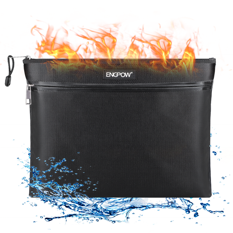 YHX Fireproof Waterproof Travel File Bag
