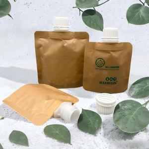 Envase Personalizado con Boquilla para Líquidos, Crema, Loción, Botella Portátil de Papel Kraft y Plástico para Viajes, Recargable - Product Image 4