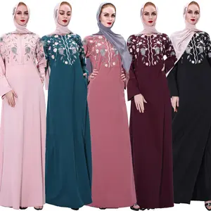 Z57291B Muslimische frauen kleid arabisch abaya islamische kleidung abaya dubai modelle
