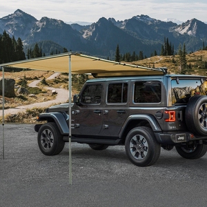 Pare-soleil de voiture OEM CE de haute qualité, doté d'un pare-soleil luxueux en tissu Oxford 420D et de tiges de support en alliage d'aluminium - Product Image 6
