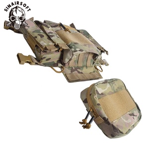 Đầy đủ mô-đun và điều chỉnh H khai thác vest chiến thuật với Dangler Túi Nylon và Polyester ngực Giàn Khoan - Product Image 6