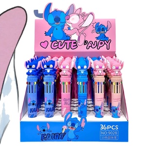 Bolígrafos Retráctiles Multicolor 10 en 1, Bolígrafos Kawaii, Bolígrafos de Dinosaurio, Tinta Surtida, Regalos Divertidos para Niños, Cumpleaños - Product Image 3