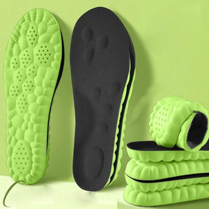 Semelles orthopédiques de <span class=keywords><strong>sport</strong></span> 4D unisexes pas chères, super douces en latex PU, soutien de la voûte plantaire, inserts orthopédiques pour la course à pied, le basketball, <span class=keywords><strong>semelle</strong></span> de <span class=keywords><strong>sport</strong></span> - Product Image 4