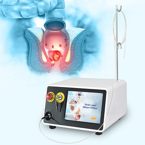 Máquina quirúrgica de hemorroidectomía 980nm 1470nm tratamiento con láser de diodo pilas/fístula/senos pilonidales/proctología de hemorroides - Product Image 3