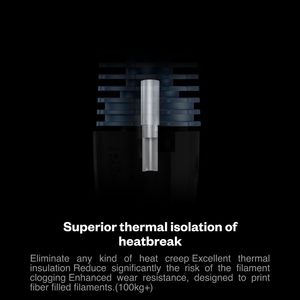 Phaetus Rapido Plus 350.C Hotend 2 UHF V2.0 1.75mm Negro PT1000_B Nuevo - Product Image 2