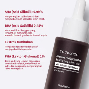 Травяной антивозрастной Отшелушивающий жидкий раствор для домашнего использования для лица - Product Image 3