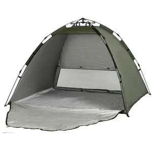 户外帐篷快速耐用，防水防潮，适合2-3人野营帐篷