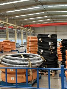 ท่อไฮดรอลิกแรงดันสูง EN856 DN25 4SH 1/4 "3/8" 1/2 "3/4" สำหรับยางน้ำและวัสดุยางสังเคราะห์ - Product Image 4