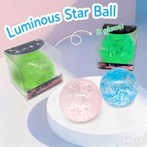 Juguete Antiestrés de TPR con Forma de Estrella, Luminoso, con Burbujas, de Compresión Lenta, para Aliviar el Estrés en la Oficina, para Todas las Edades - Product Image 2