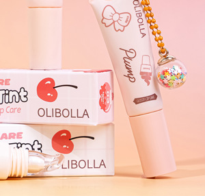 MLM custom Ice Cream <b>Lip</b> Care Balm Mirror Shine Hydrating Long Lasting Moisture With Cute Pendant <b>Lip</b> moisturizer Daily <b>lip</b> care - Product Image 1