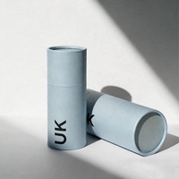 Emballage en tube de papier cylindrique pour flacon compte-gouttes de bougie vide avec logo personnalisé biodégradable