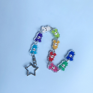 Llavero Colgante de PVC Acrílico con Impresión UV de Doble Cara con Imagen de Anime para Decoración y Souvenir - Product Image 4
