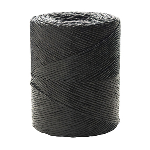 Rollo de Cuerda de Rafia de 750 gramos, Color Negro - Product Image 1