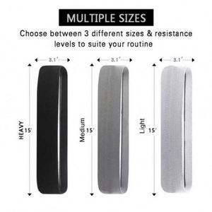Bandas de Resistencia Elásticas para Glúteos y Cadera de Algodón, Set de Bandas de Ejercicio de Alta Elasticidad Portátiles 20-23 - Product Image 3