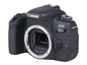 Para Cámara DSLR 77D de 24.2MP con Wi-Fi y Pantalla Táctil, Ligera para Fotografía de Viajes y Vlogging, Grado A+, Video 1080P, 1 Año de Garantía - Product Image 1