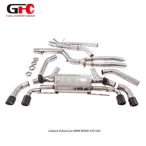 Sistema de Escape Cat-Back con Válvula de Silenciador en Materiales Personalizados para BMW M340i G20 <span class=keywords><strong>M440i</strong></span> G22 B58 3.0T Sistema de Escape Valvetronic - Product Image 5