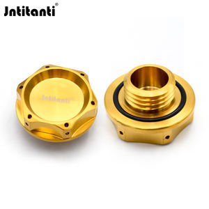 Nouveau couvercle de vis fileté HRmin Gr.5 en titane de qualité 10.9 couleur or M32 pour bouchon de réservoir d'huile d'engrenage - Product Image 1