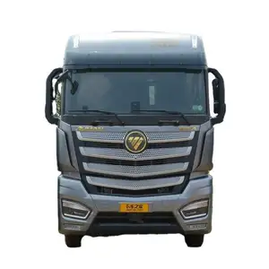 China new car Diesel Used Truck Tractor head semi trailer AUMAN Series 6*4 520HP tractor Foton Automobile Tractor for Auma