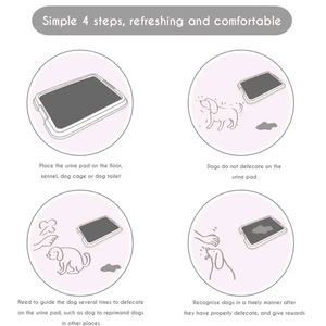 Almohadillas de Carbón para Orina de Mascotas, Almohadillas de Entrenamiento para Perros, Almohadillas Desechables Súper Absorbentes y a Prueba de Fugas, Entrega Directa de Fábrica - Product Image 3