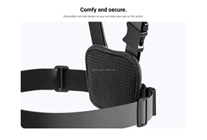 Cinghia Pettorale Insta360 per Riprese Frontali e Posteriori, Supporto per Fotocamera d'Azione Insta360 Ace <span class=keywords><strong>Pro</strong></span>/ACE/<span class=keywords><strong>GO</strong></span> 3/X3/ONE RS - Product Image 4