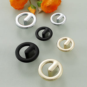 Modern Ring Cabinet Handle Zinc Alloy Durable Furniture Hardware Drawer <b>Door</b> <b>Knob</b> - Product Image 2